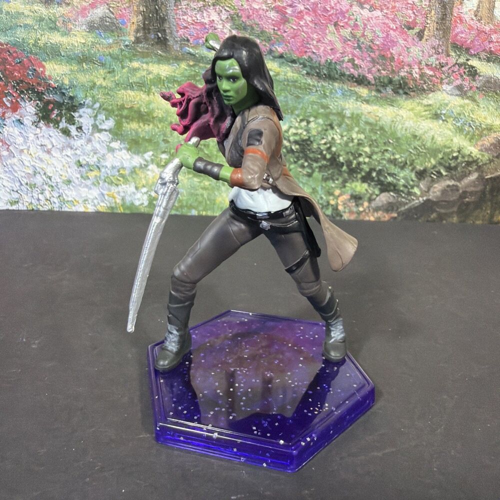 Marvel Guardians Of The Galaxy Gamora Figurine Figure 3 1/2" Inch Tall